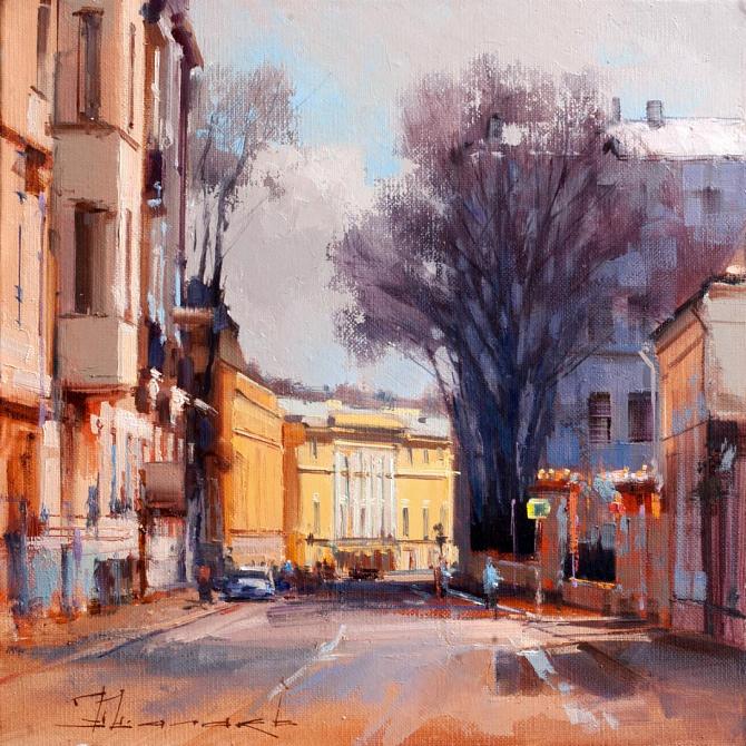 В Обухов? Сделайте одолжение. Чистый переулок.